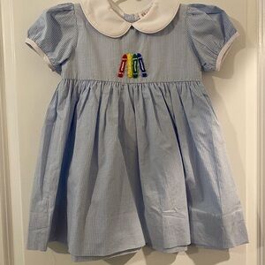 Back to school dress sz 4T 🖍️ 📖 🏫